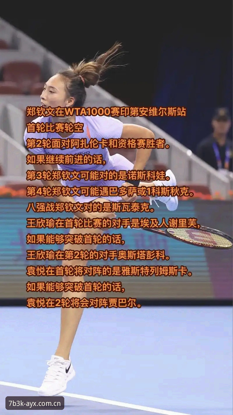 资深用户分享法网女单抽签观赛心得：从郑钦文保分战到AYX快速入口体验